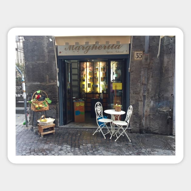 Cafe Margherita in Italy Sticker by ephotocard